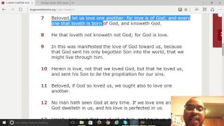Bible Study:  1 John 4 &quot;Perfect Love Casts Out Fear&quot;