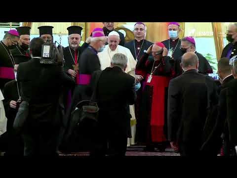 LIVE | Papa Francesco in Iraq | Incontro con il Clero | 5 Marzo 2021
