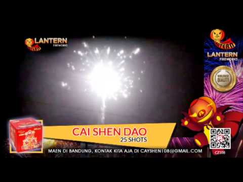 Caishendao (25 shot) 1,2 inch - Lantern 