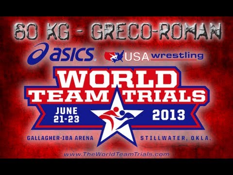 60KG - Ryan Mango vs Jesse Thielke - 2013 Wrestling World Team Trials - Greco-Roman