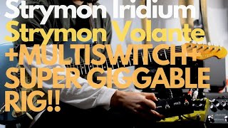 Video thumbnail for Making the Strymon Iridium SUPER Giggable || Strymon Volante and Multiswitch Plus by John Nathan Cordy