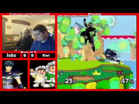 Jubz (Marth) vs. Zlow (Link/Ganon/Falco) - Round Robin #008