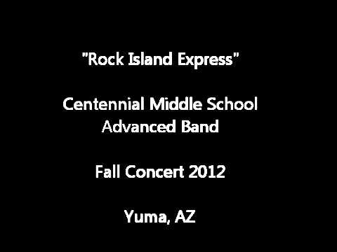 CTMS - Fall Concert Adv Band - 2012 - Song 1: Rock Island Express