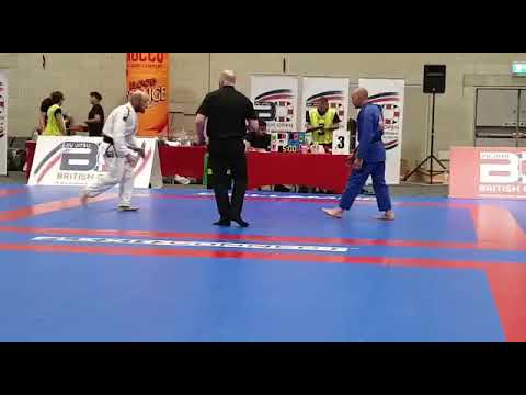 KNEE BAR !/FROM KNEE SLICE COUNTER/BJJ BRITISH CHAMPIONSHIPS 2021 MASTER 3 lightweight