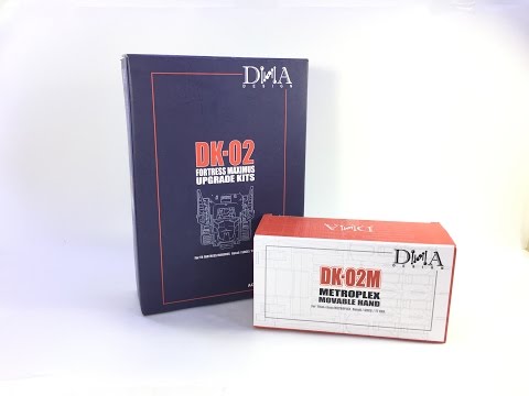DNA Designs - DK-02/DK-02M Upgrade kits for Fortress Maximus and Metroplex