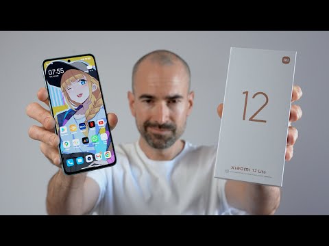 Xiaomi 12 Lite 8GB + 128GB, juodas