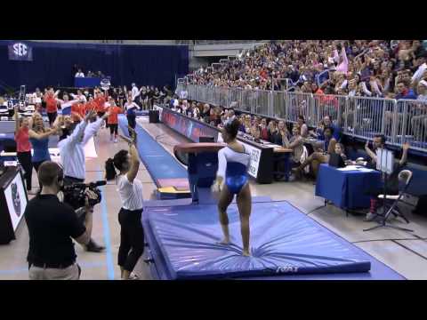 Florida Gymnastics vs. Arkansas: Kytra Hunter Vault 10.0