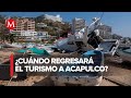 ¿Cómo avanza la reanudación de servicios turísticos en Acapulco tras el huracán 'Otis'?
