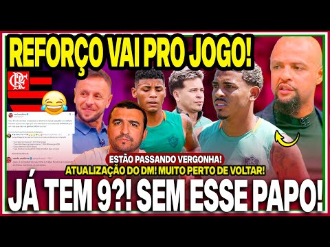 😤FLU JÁ TEM UM 9?! FELIPE MELO FALOU BESTEIRA!😂FLAPRESS NO DESESPERO! PATÉTICO! SAVARINO VAI JOGAR!
