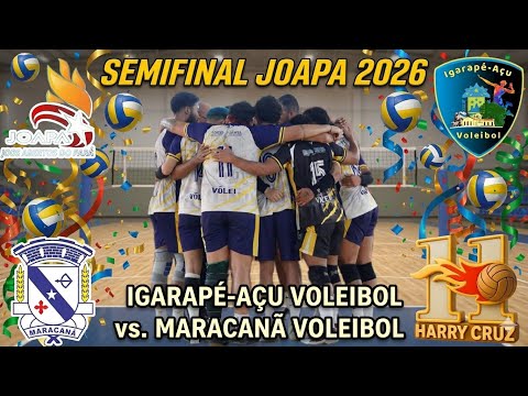 JOAPA 2026 semifinal masculina: Igarapé-Açu vs Maracanã