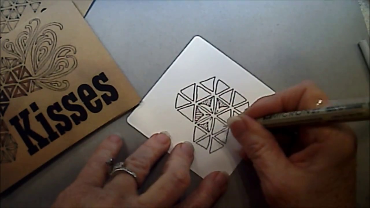 Tripoli Tangle Pattern Lesson #145