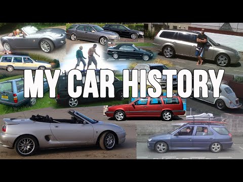 Geoff's Personal Car History. Have you owned any of these?