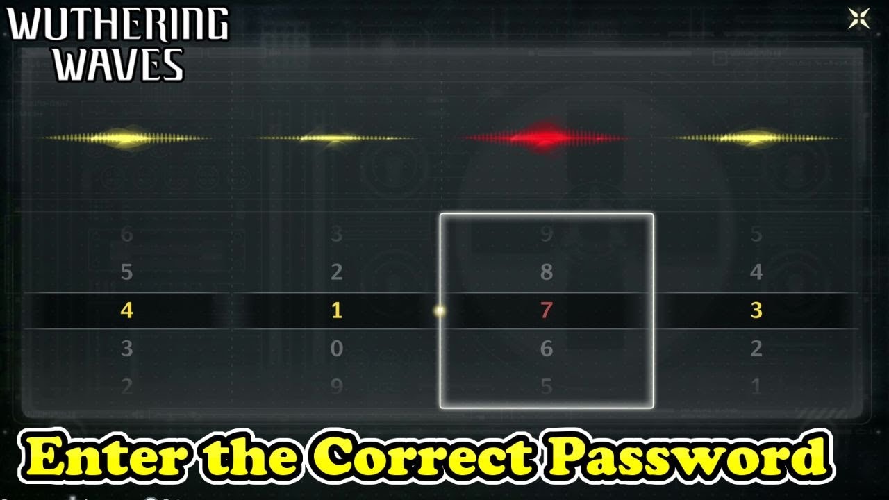 Enter the Correct Password Solitary Path Wuthering Waves Yinlin Story Quest