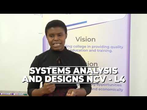 MPUMALANGA TVET's COVID 19 Learner Support Program EP19   Systems Analysis And Designs NCV   L4