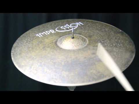 Impression Cymbals Dark Series 22" Ride  - 2410 Grams
