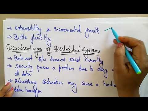 distributed systems | Advantage disadv issues | Lec 6 | Bhanu Priya