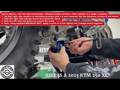 2023 KTM Husqvarna Linkage Install