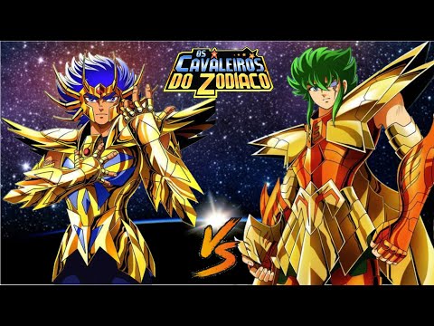 Máscara da Morte vs Isaak de Kraken - Os Cavaleiros do Zodíaco Alma dos Soldados