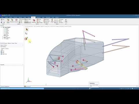 Geometry Preparation of FSAE Composite & Monocoque Chassis in ANSYS SpaceClaim - Part 1