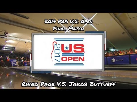 2017 PBA U.S. Open Final Match - Rhino Page V.S. Jakob Butturff