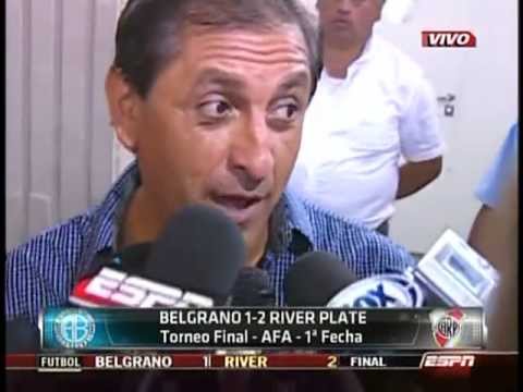 Ramon Diaz sobre Belgrano y la respuesta de Olave