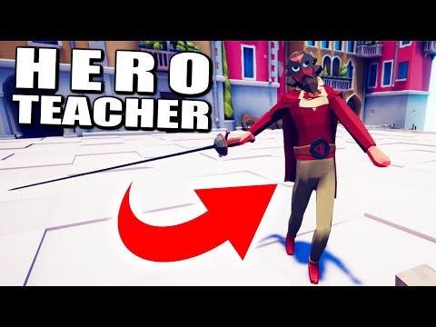 Hero Teacher vs Every Faction 2/2 -  Totally Accurate Battle Simulator TABS