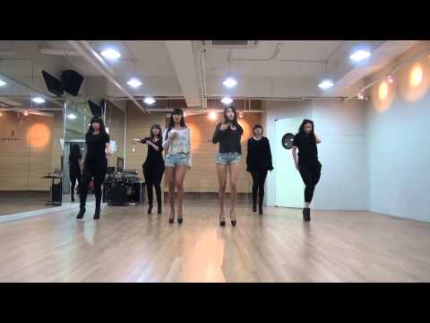 SISTAR19 Choreography Practice (GONE NOT AROUND ANY LONGER) HD