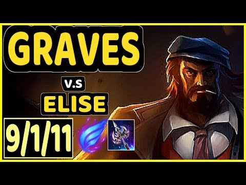 SEONGHWAN (GRAVES) vs ELISE - 9/1/11 KDA JUNGLE GAMEPLAY - KR Ranked MASTER