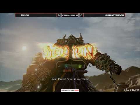 Soul Calibur 6 @ NLBC Online #9 - Rikuto vs HumanTyphoon (Haohmaru) [4K/60fps]