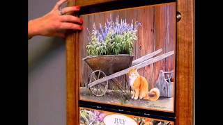 Wall Calendar Frame Plan - Item 49887