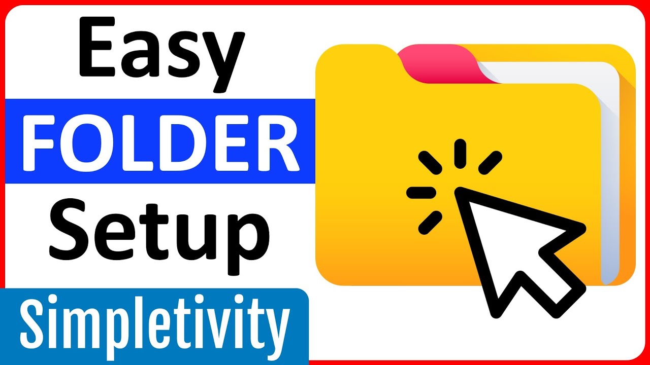 Organize All Your Files & Folders in 3 Clicks or Less!