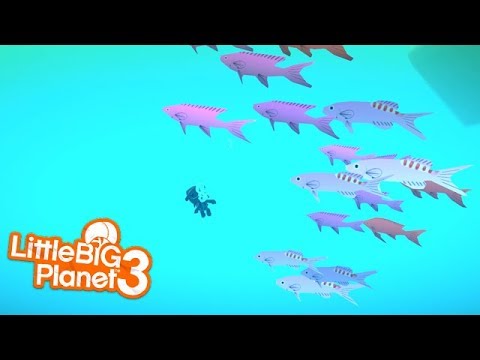 LittleBIGPlanet 3 - In the Heart of the Ocean [YUDEPURU] - Playstation 4 Gameplay, Walkthrough