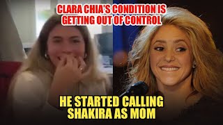 Clara Chia looks increasingly stressed, making fun of Shakira's age and calling her Mom