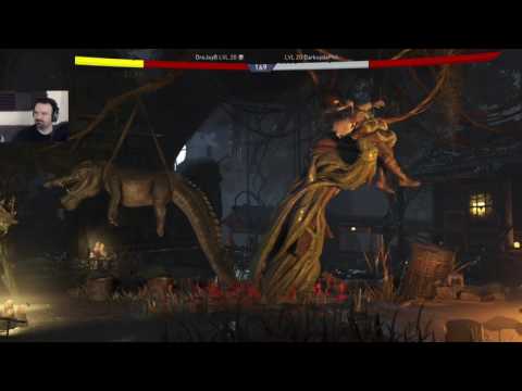 Injustice 2 1st MP gameplay pt38 - Swamp Thing vs. Robin (lag city!)