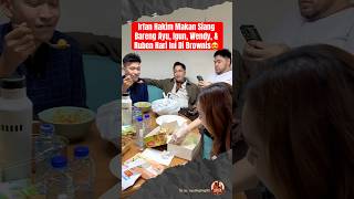 Download lagu Irfan Hakim Makan Siang Bareng Ayu, Igun, Wendy, & Ruben Hari Ini Di Brownis😍 #ayutingting mp3