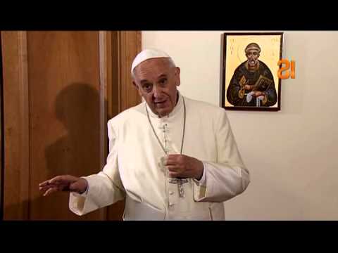 El Papa saluda a los peregrinos de San Cayetano