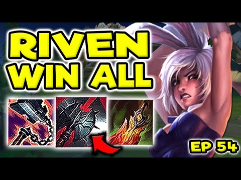 HOW TO WIN EVERY GAME AS RIVEN IN SEASON 11 - S11 RIVEN TOP GAMEPLAY (Season 11 Riven Guide) #54