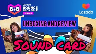 Download lagu SOUND CARD Unboxing and Review sound Effects card/Pad (Lazada 6-6 sale) #soundcard #soundpad mp3 Download lagu SOUND CARD Unboxing and Review sound Effects card/Pad (Lazada 6-6 sale) #soundcard #soundpad mp3