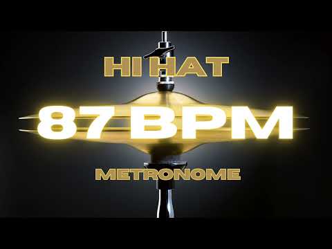 87 BPM - Hi Hat Metronome