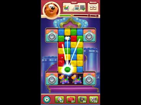 Toon Blast Level 2499 - NO BOOSTERS 🐻🐺🐱 | SKILLGAMING ✔️