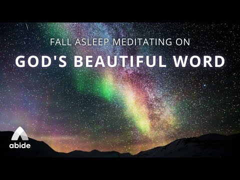 SLEEP WITH GOD'S BEAUTIFUL WORD ON 🤗 Beautiful Words to Sleep by 🕊️ The Truth Lives!