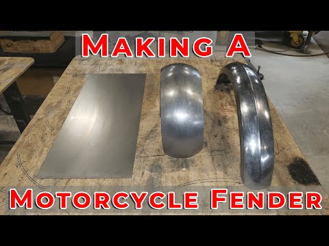 How to make a motorcycle fender (Part 1)