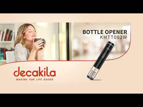 Features & Uses of Decakila Wine Opener Electric 4AA Battery