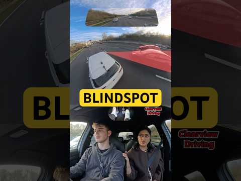 Where are the BLINDSPOTS?  #driving #car #learn #howto #safe #test #pass #london