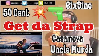 6ix9ine | 50 Cent | Uncle Murda | Casanova - &quot;Get The Strap&quot; (Official Music Video)