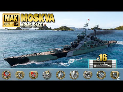 Cruiser Moskva holds the position - World of Warships
