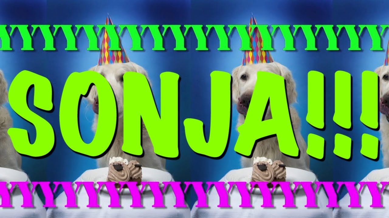 HAPPY BIRTHDAY SONJA! - EPIC Happy Birthday Song