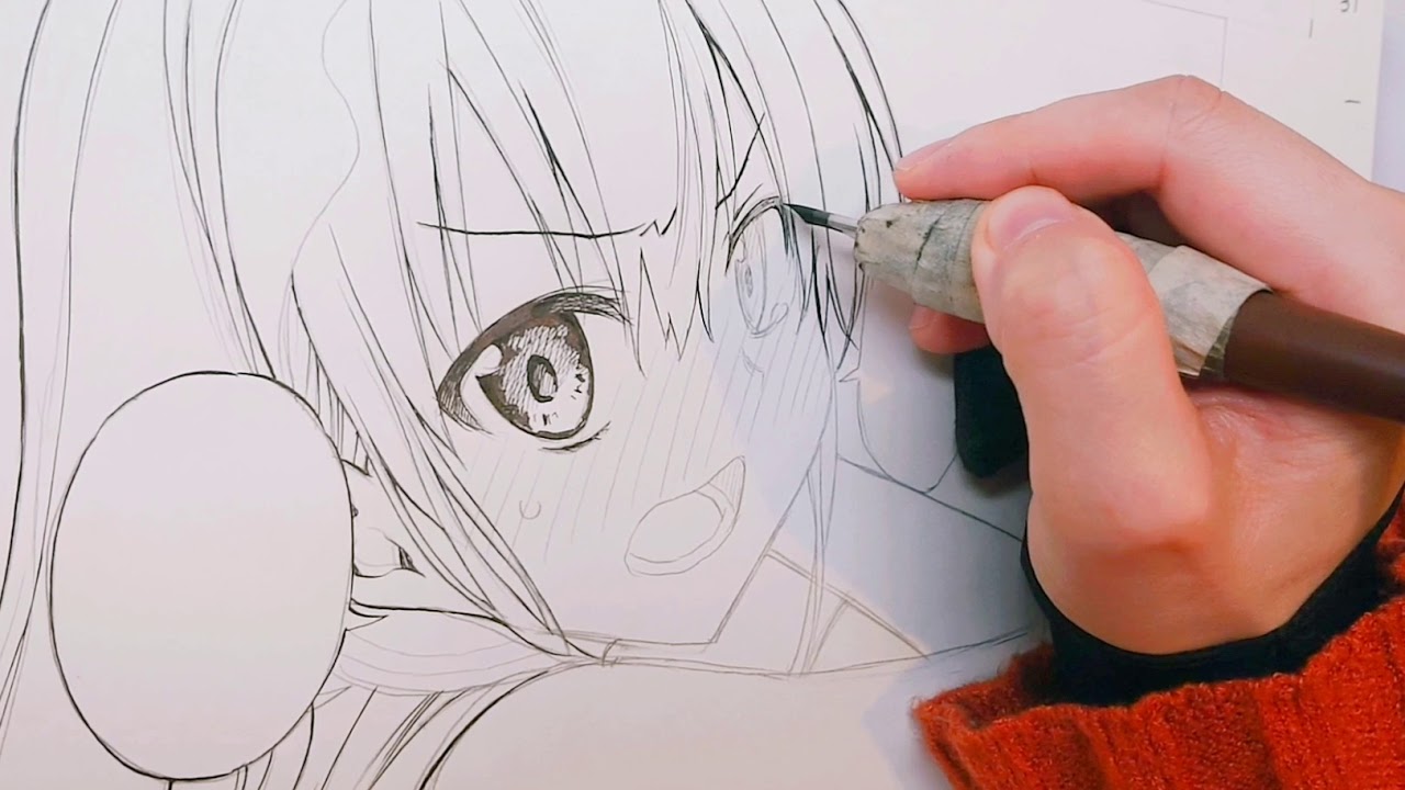 「魔女らば魔女れば」ペン入れ動画【2】