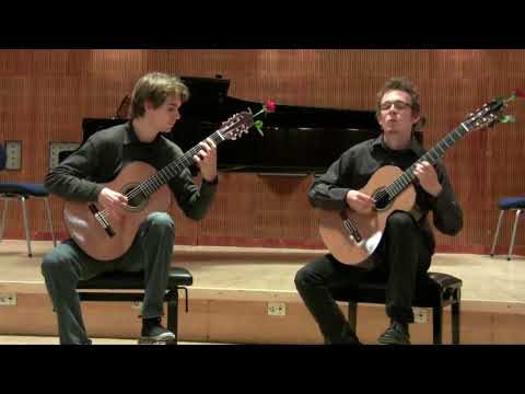 Tango Suite for two guitars - Andante - Astor Piazzolla - played by Martin Buono and Allan Sjølin