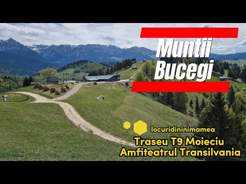 Traseul T9 Moieciu de Sus - Amfiteatrul Transilvania, sat Cheia, Brasov, Romania, 2 mai 2024.